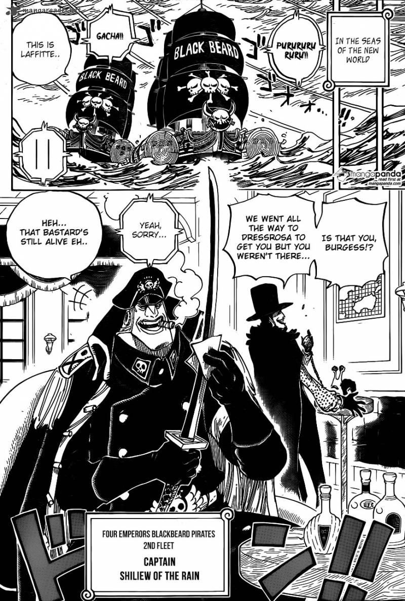 One Piece Manga Chapter 803 page 8 - Elephant Climbing