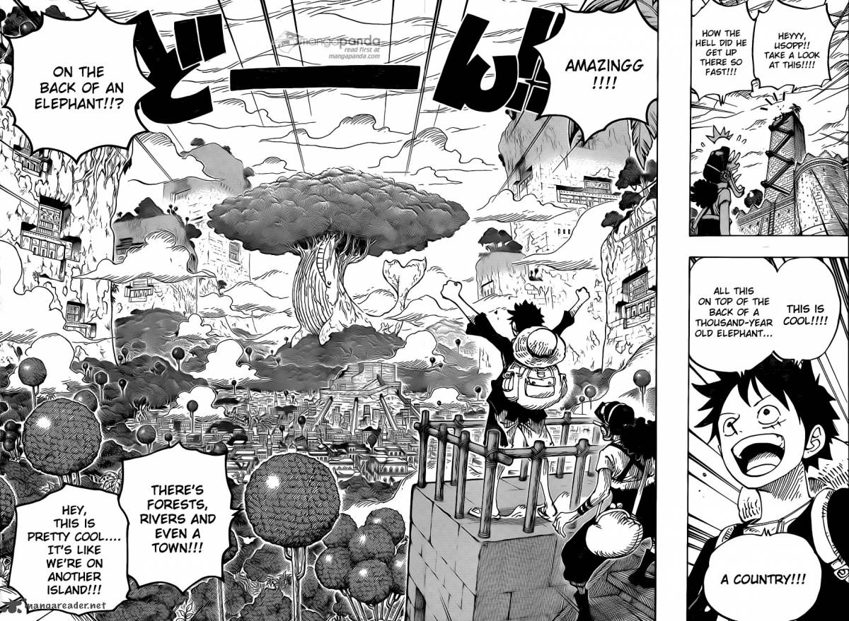 One Piece Manga Chapter 804 page 10 - Adventure in the Land Atop the Elephant's Back