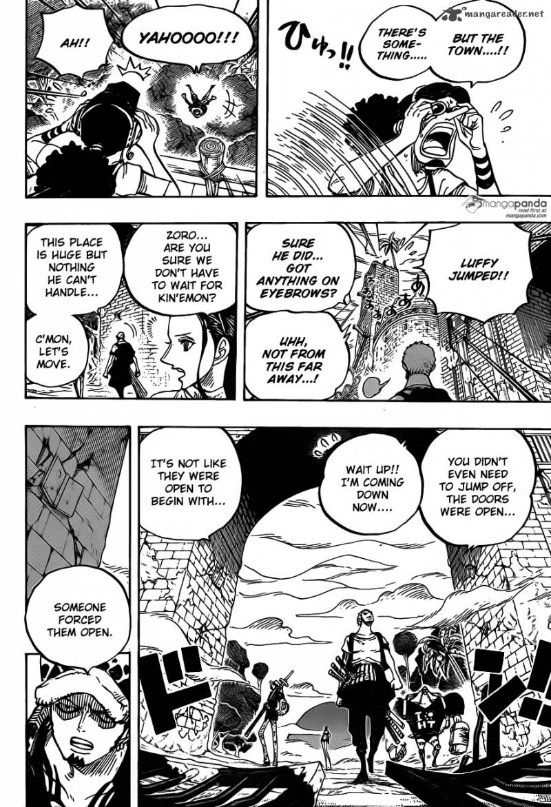 One Piece Manga Chapter 804 page 11 - Adventure in the Land Atop the Elephant's Back