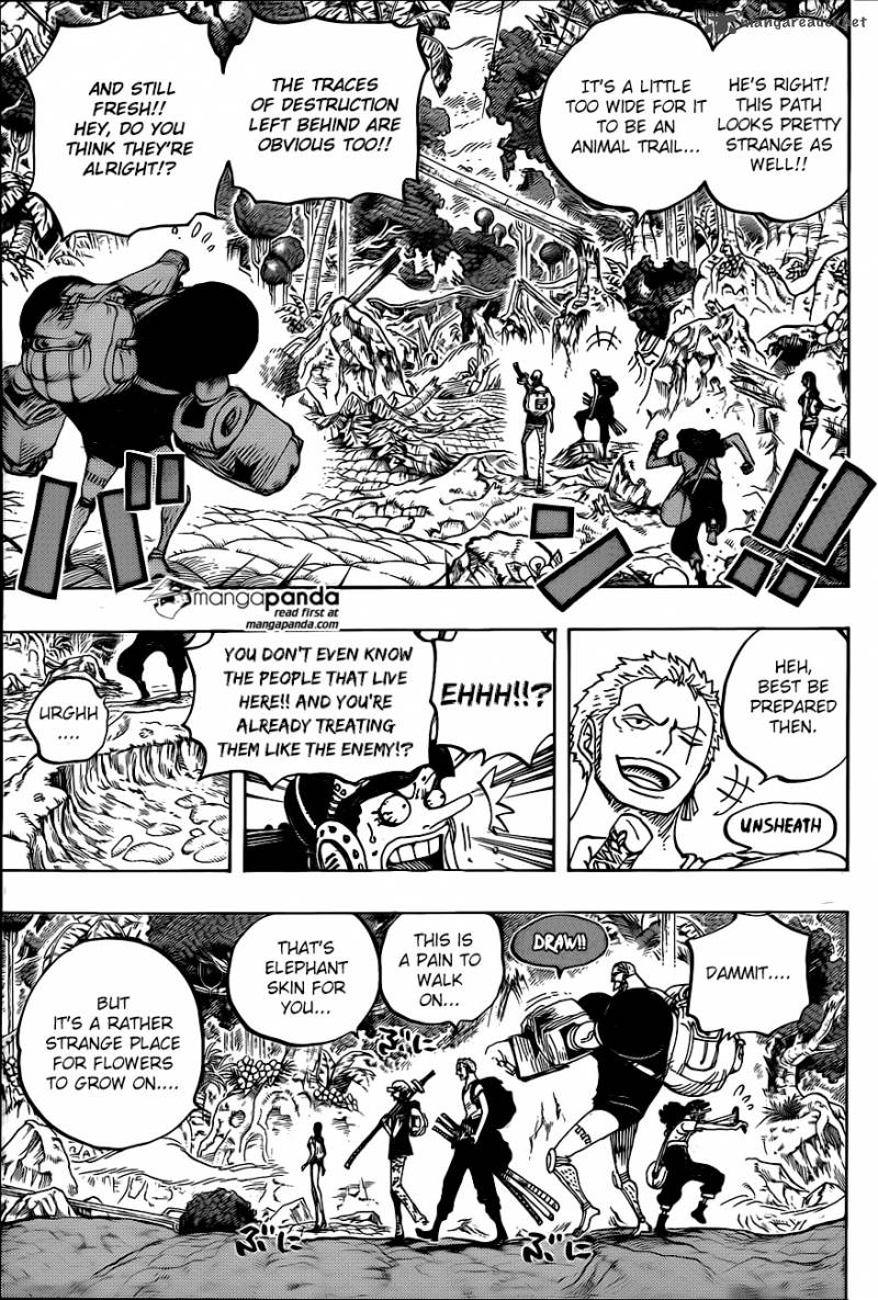 One Piece Manga Chapter 804 page 12 - Adventure in the Land Atop the Elephant's Back