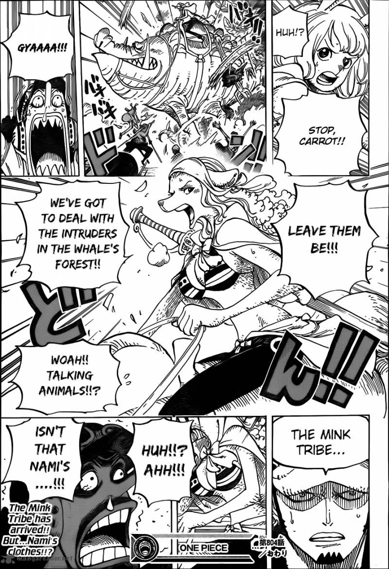 One Piece Manga Chapter 804 page 16 - Adventure in the Land Atop the Elephant's Back