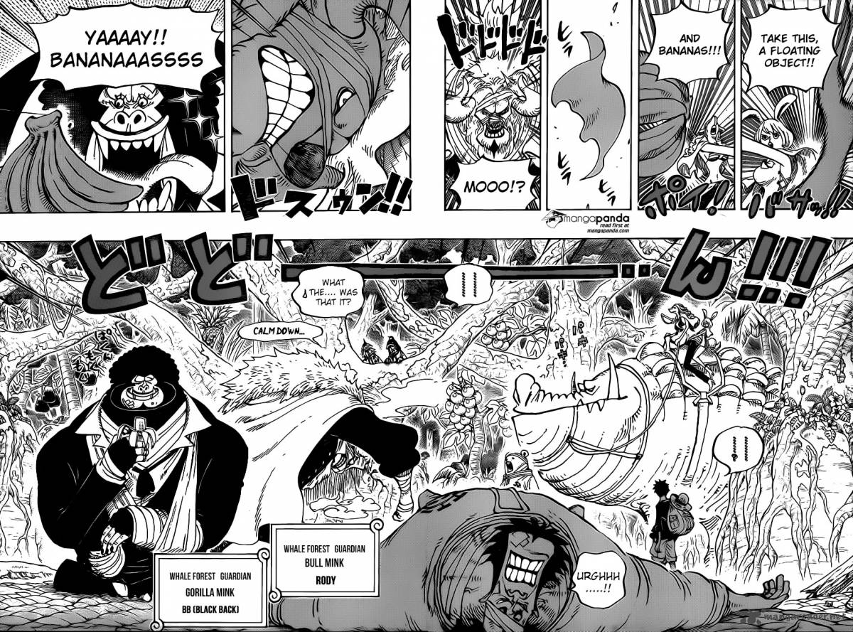 One Piece Manga Chapter 805 page 10 - The Mink Tribe