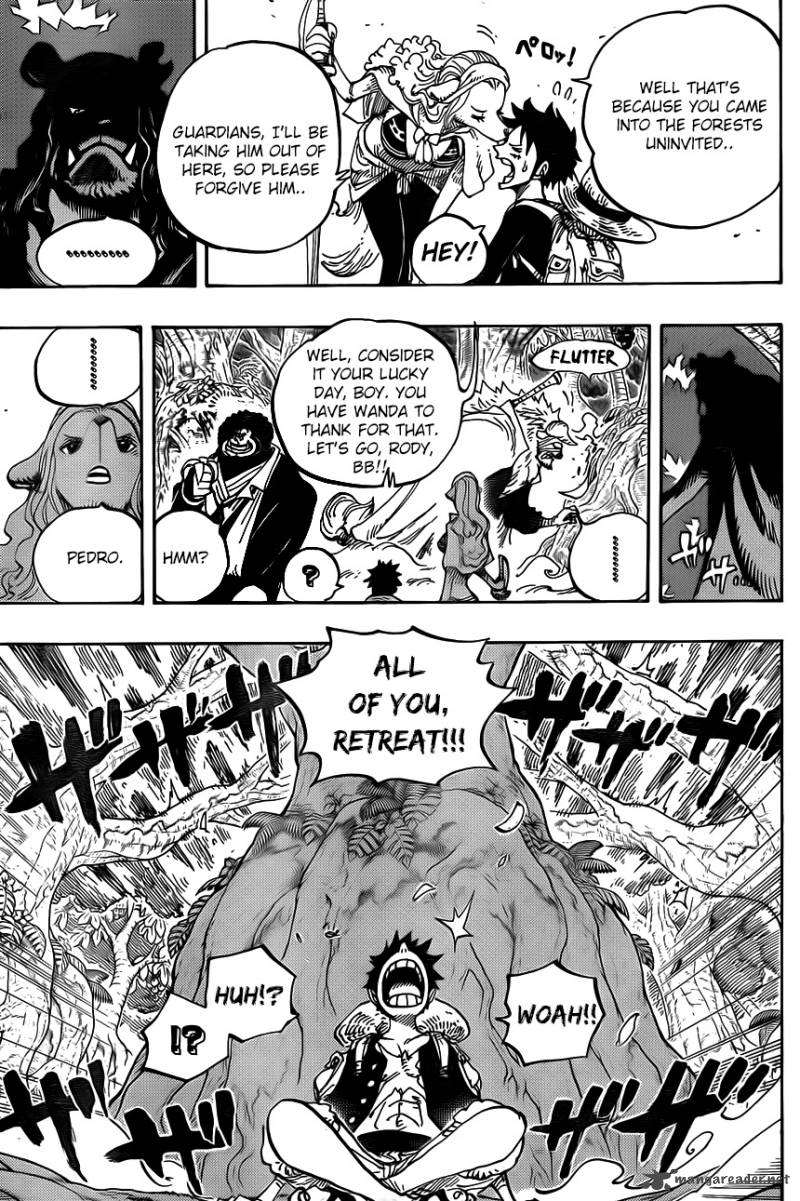 One Piece Manga Chapter 805 page 12 - The Mink Tribe