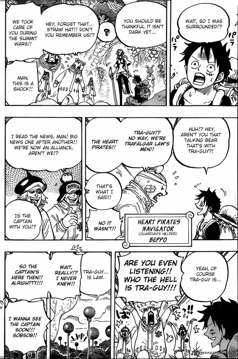 One Piece Manga Chapter 805 page 13 - The Mink Tribe