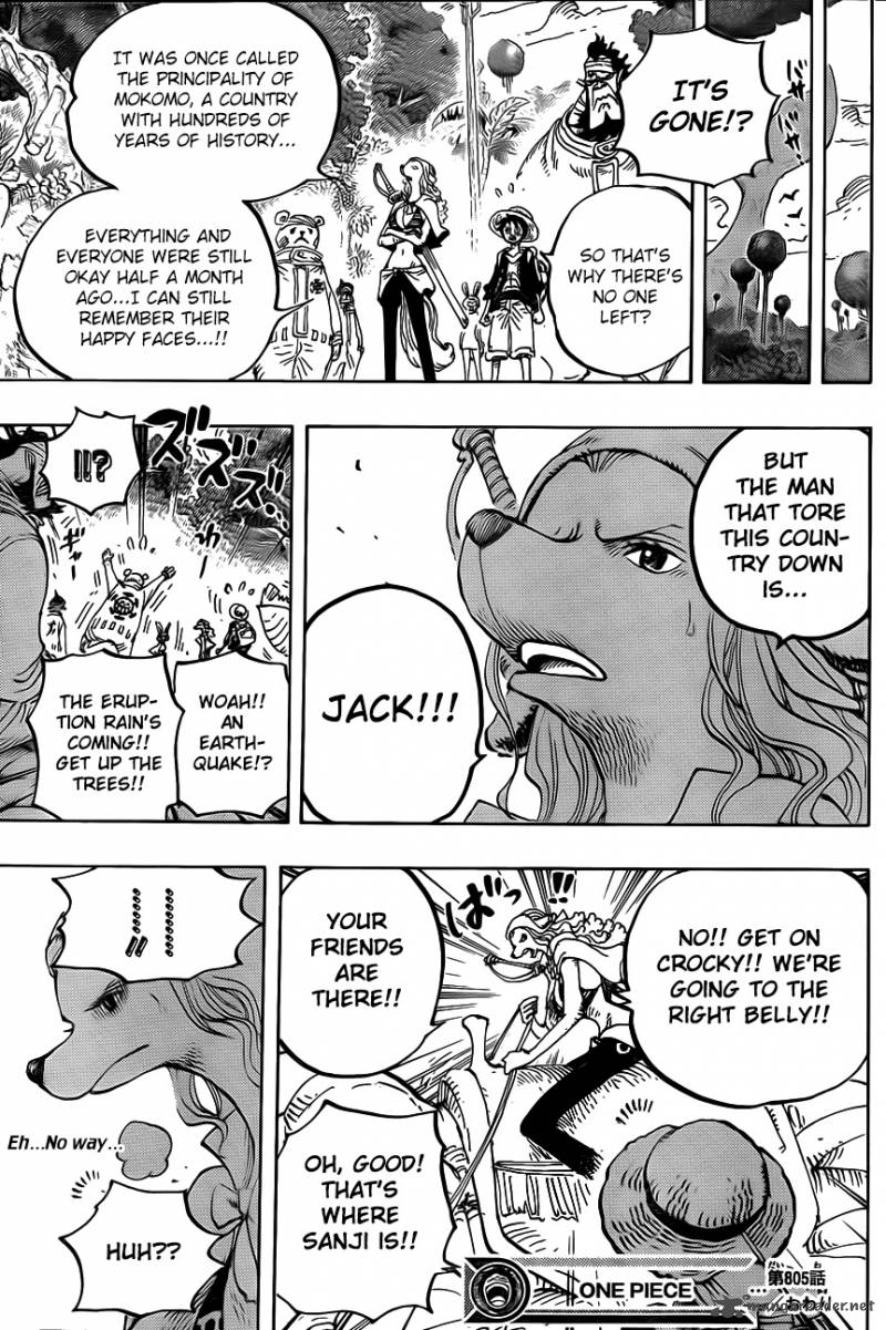 One Piece Manga Chapter 805 page 16 - The Mink Tribe