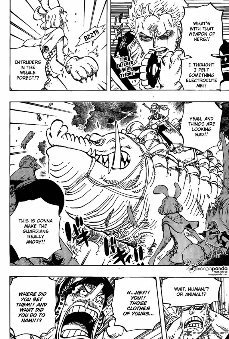 One Piece Manga Chapter 805 page 2 - The Mink Tribe