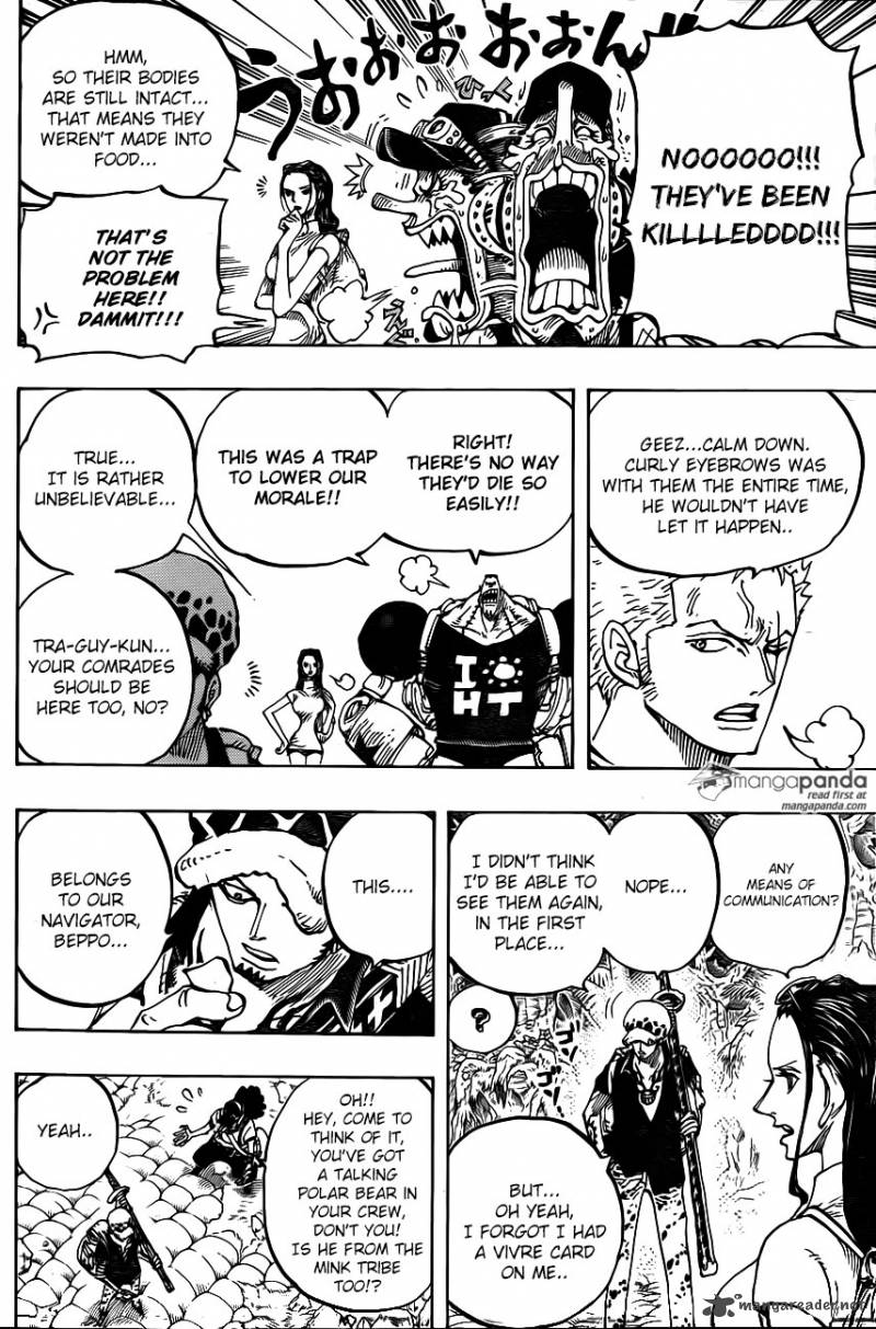 One Piece Manga Chapter 805 page 6 - The Mink Tribe
