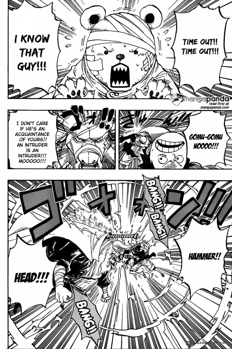 One Piece Manga Chapter 805 page 8 - The Mink Tribe