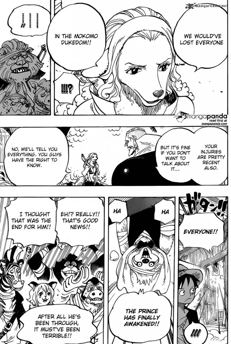 One Piece Manga Chapter 807 page 12 - 10 Days Earlier