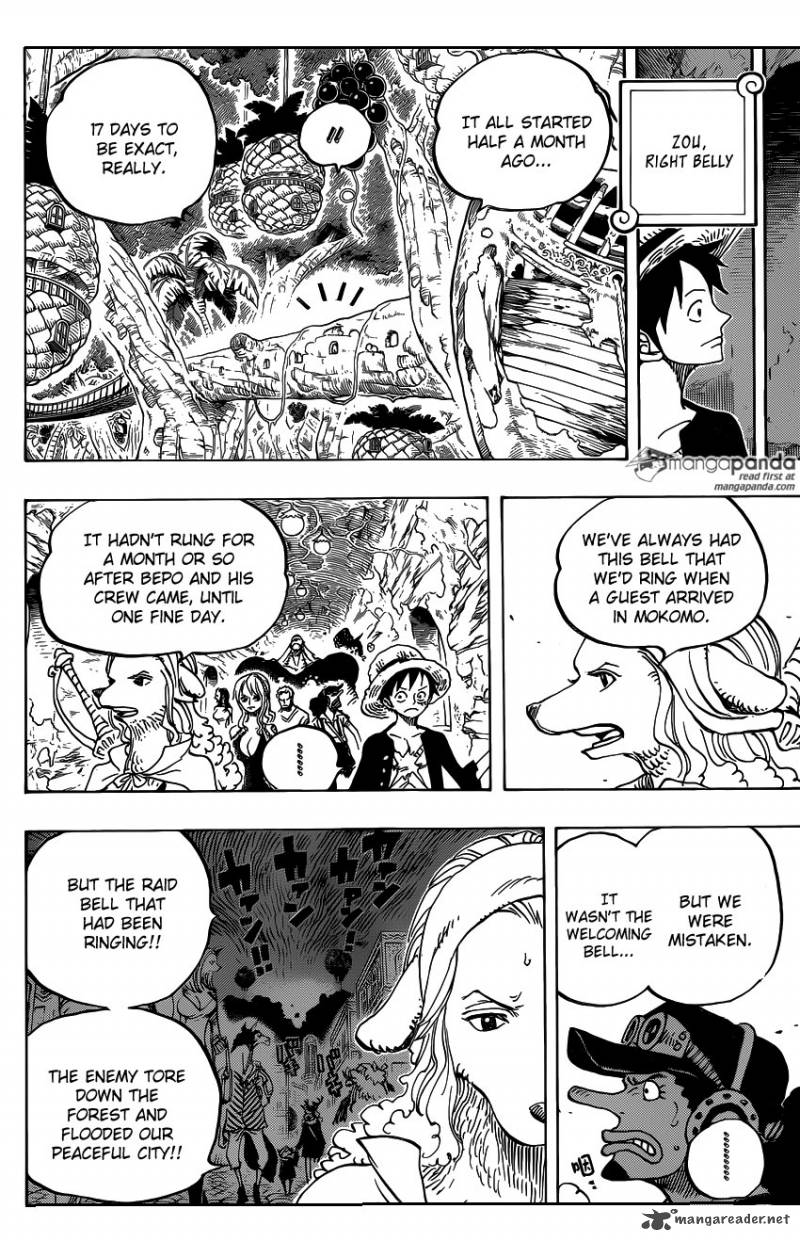 One Piece Manga Chapter 807 page 15 - 10 Days Earlier