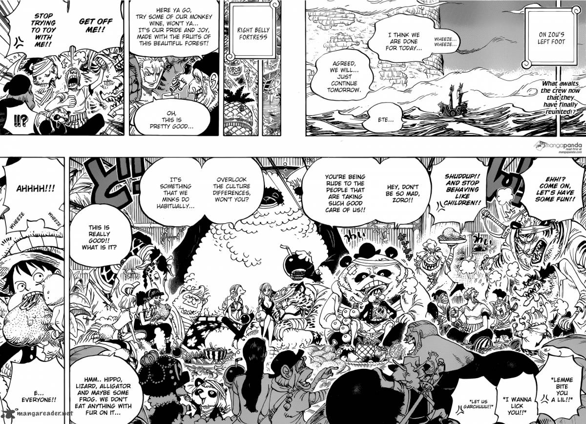 One Piece Manga Chapter 807 page 2 - 10 Days Earlier
