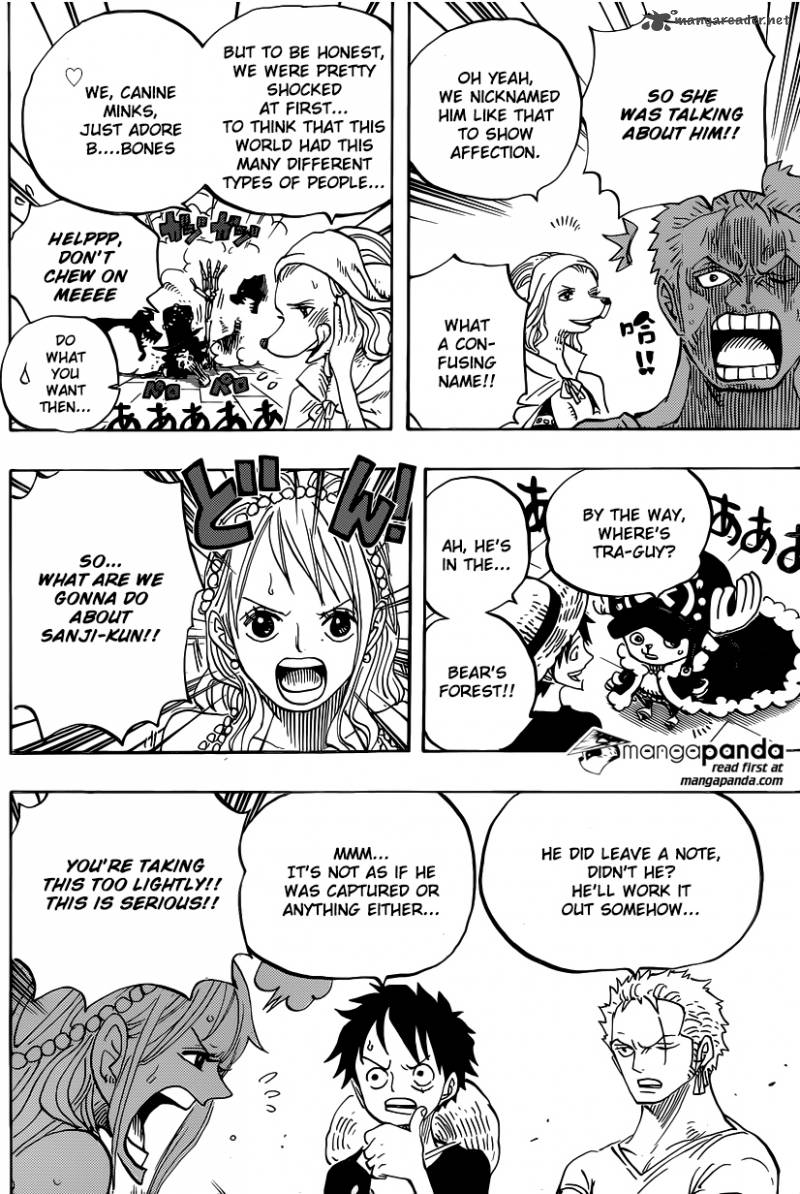 One Piece Manga Chapter 807 page 5 - 10 Days Earlier