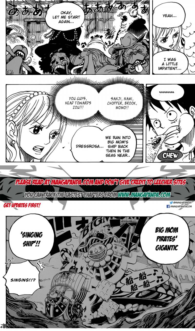 One Piece Manga Chapter 807 page 7 - 10 Days Earlier