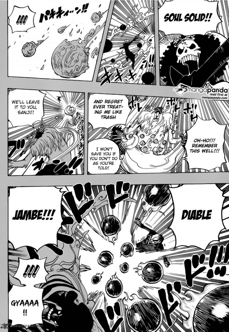 One Piece Manga Chapter 807 page 9 - 10 Days Earlier