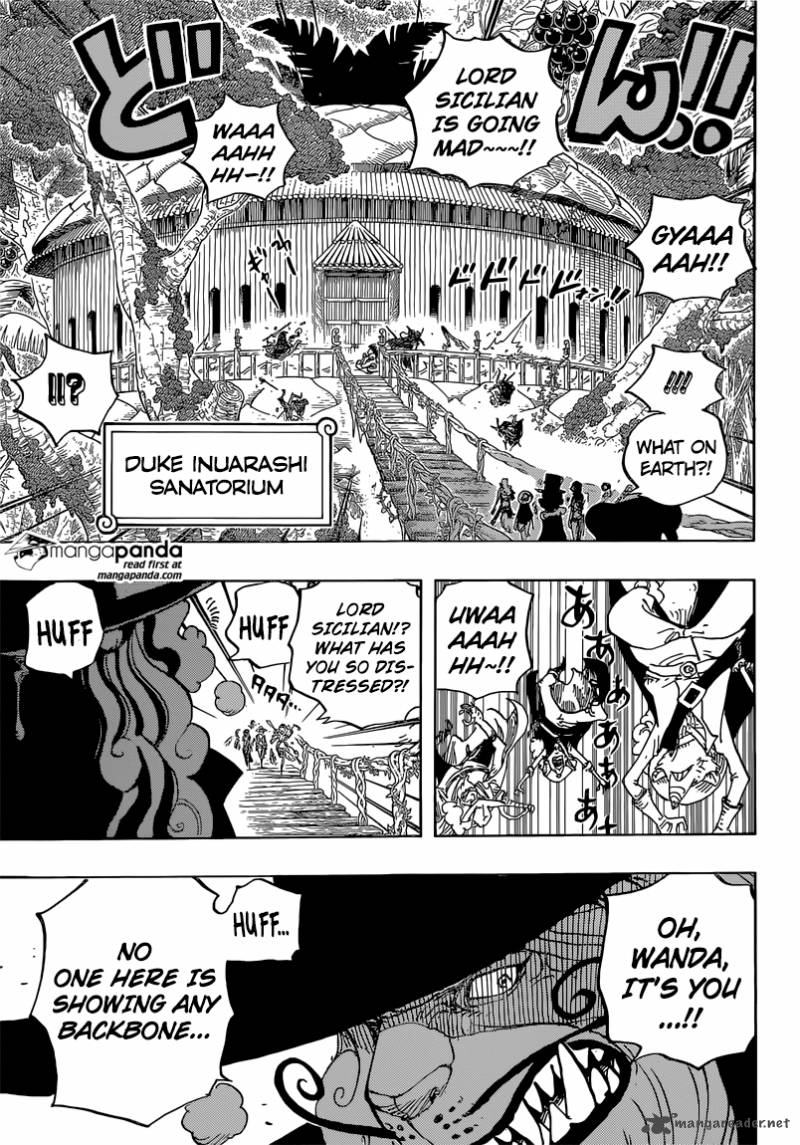 One Piece Manga Chapter 808 page 12 - Duke Inuarashi