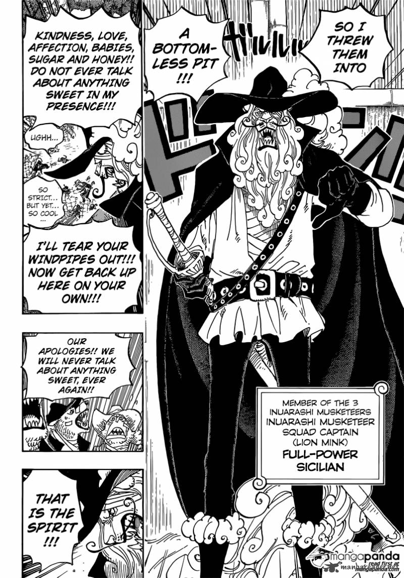 One Piece Manga Chapter 808 page 13 - Duke Inuarashi