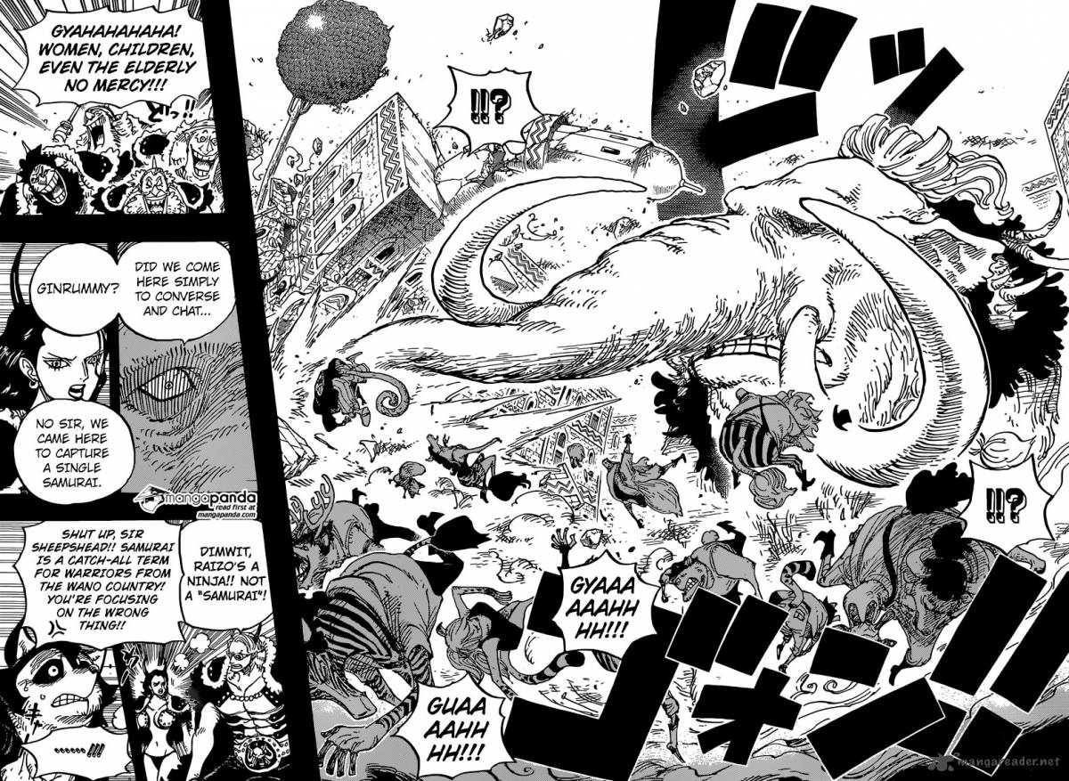 One Piece Manga Chapter 808 page 6 - Duke Inuarashi