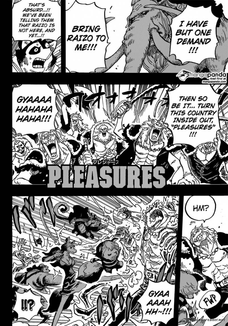 One Piece Manga Chapter 808 page 7 - Duke Inuarashi