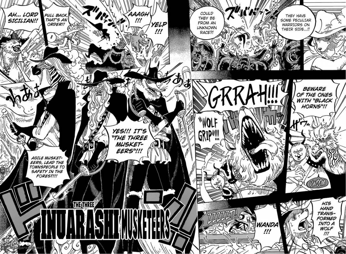 One Piece Manga Chapter 809 page 10 - Master Nekomamushi