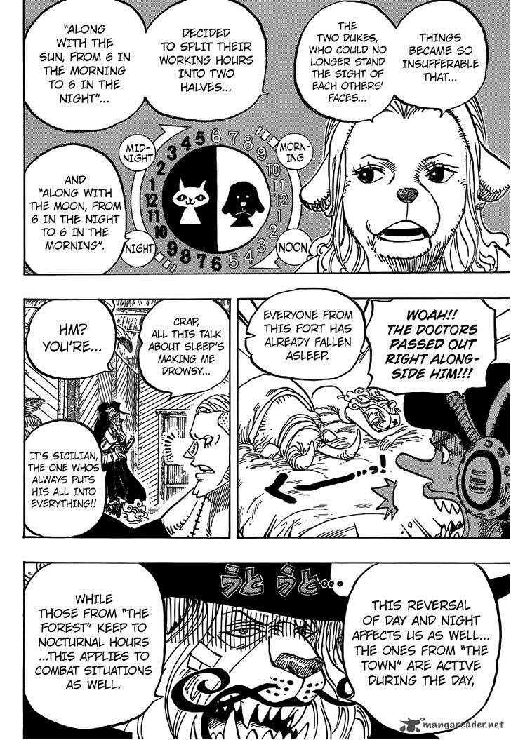 One Piece Manga Chapter 809 page 8 - Master Nekomamushi