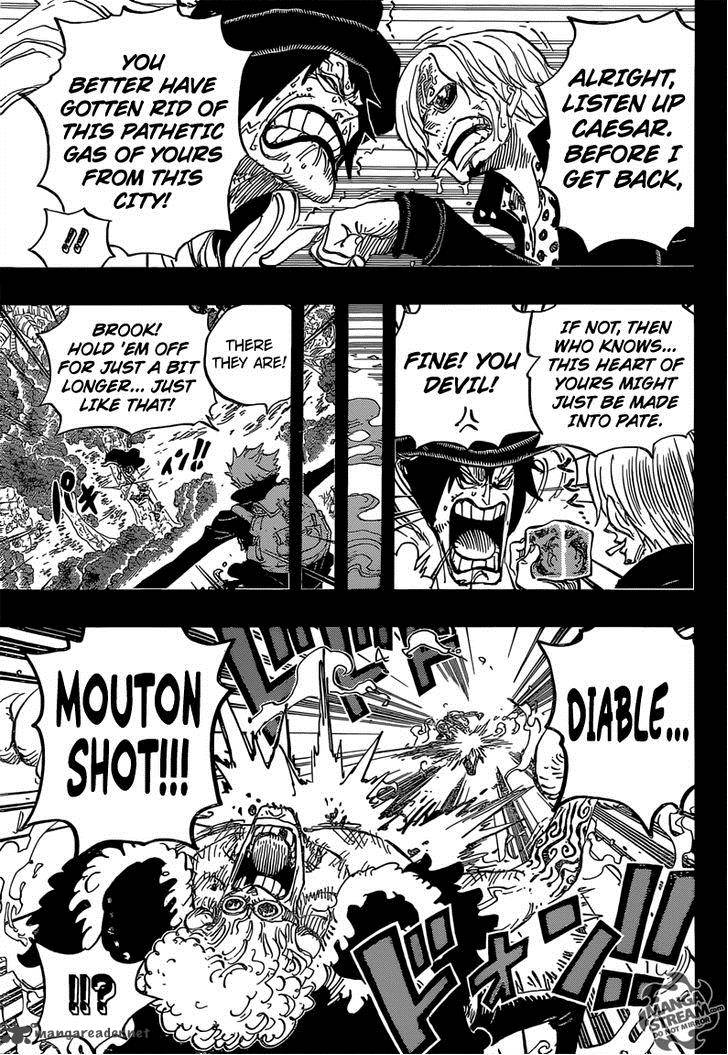 One Piece Manga Chapter 811 page 4 - Roko