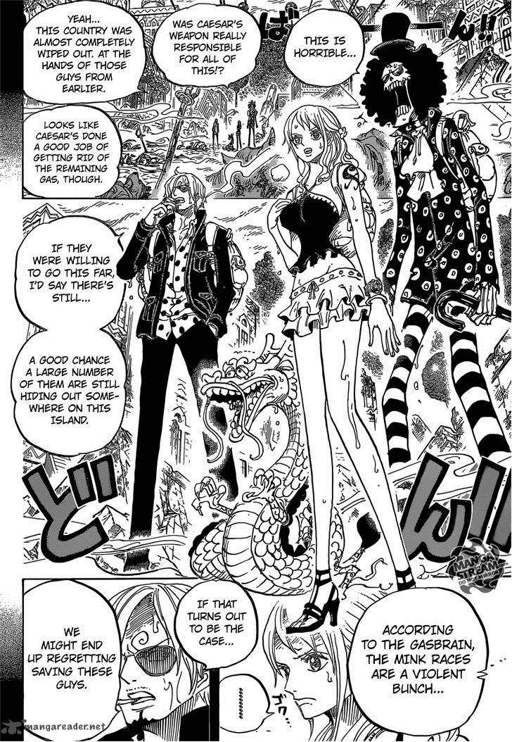 One Piece Manga Chapter 811 page 7 - Roko