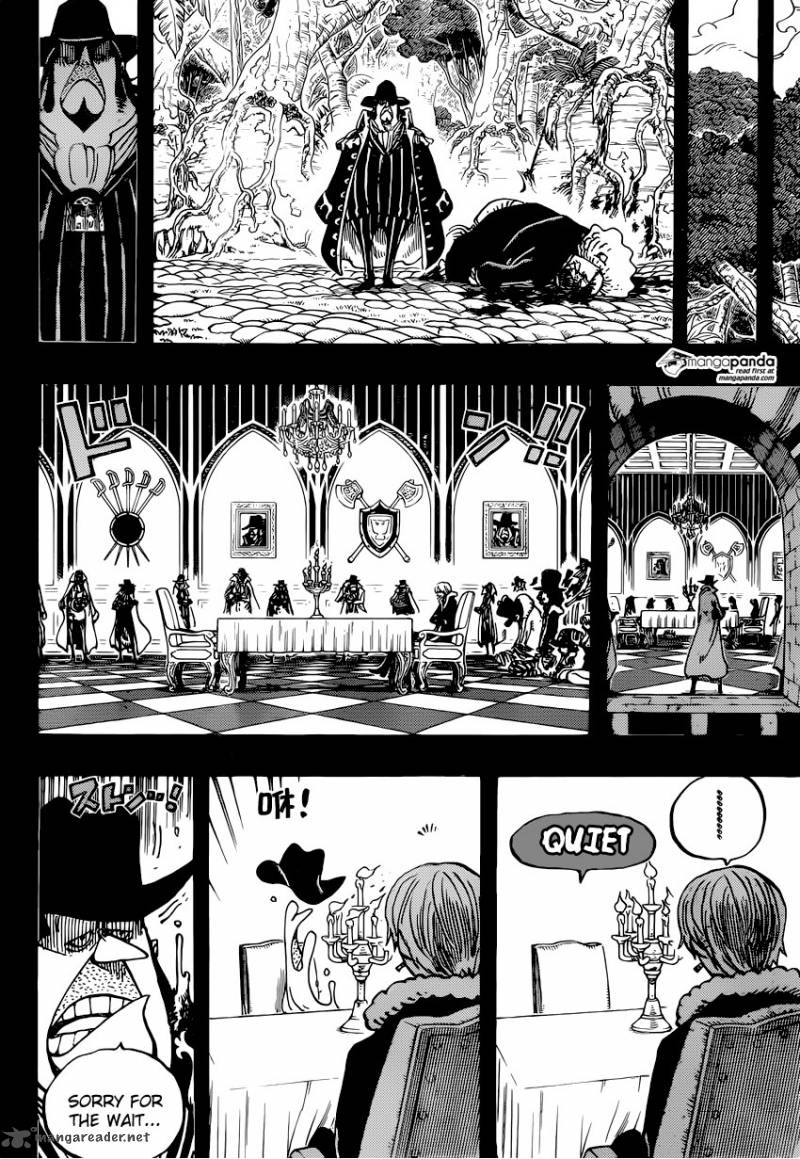 One Piece Manga Chapter 812 page 16 - Capone "Gang" Bege