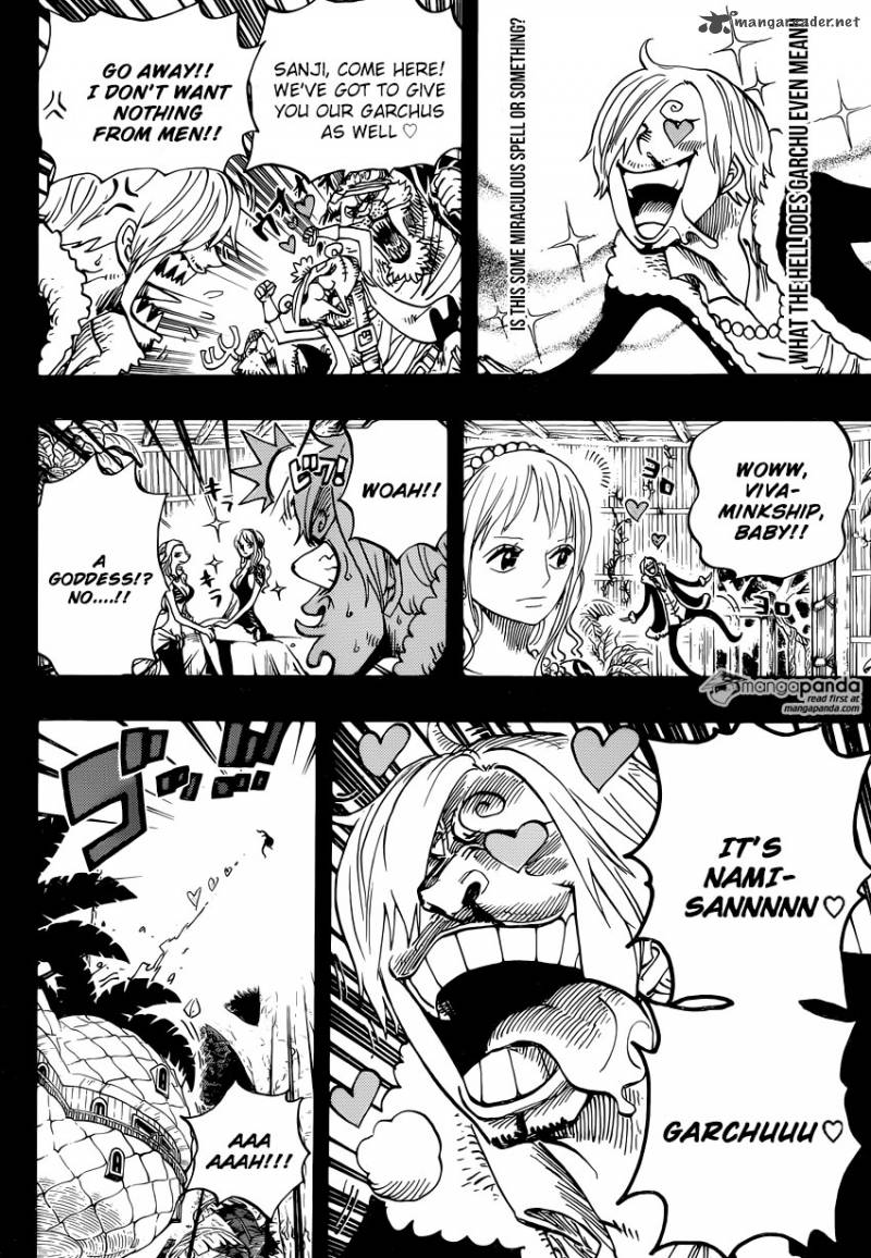 One Piece Manga Chapter 812 page 4 - Capone "Gang" Bege