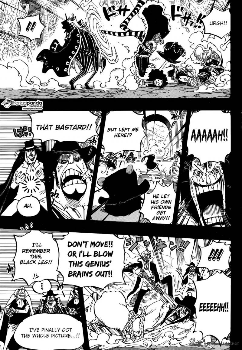 One Piece Manga Chapter 813 page 13 - Tea Party Invitation