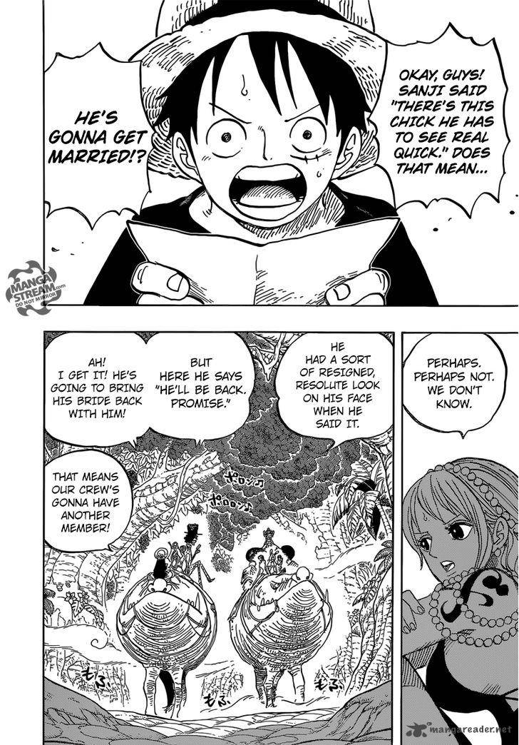 One Piece Manga Chapter 814 page 4 - Let's Go See Master Nekomamushi