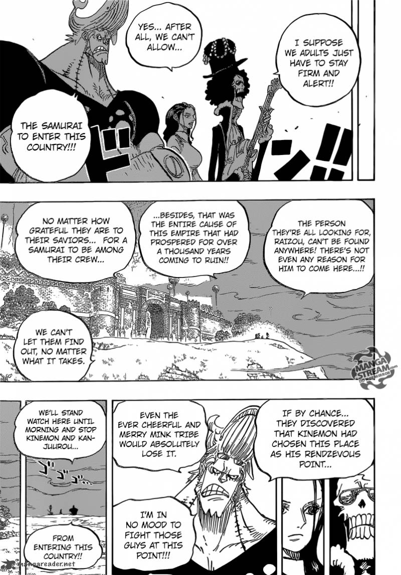 One Piece Manga Chapter 815 page 15 - Take Me with You!!