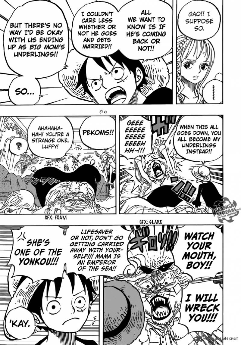 One Piece Manga Chapter 815 page 3 - Take Me with You!!