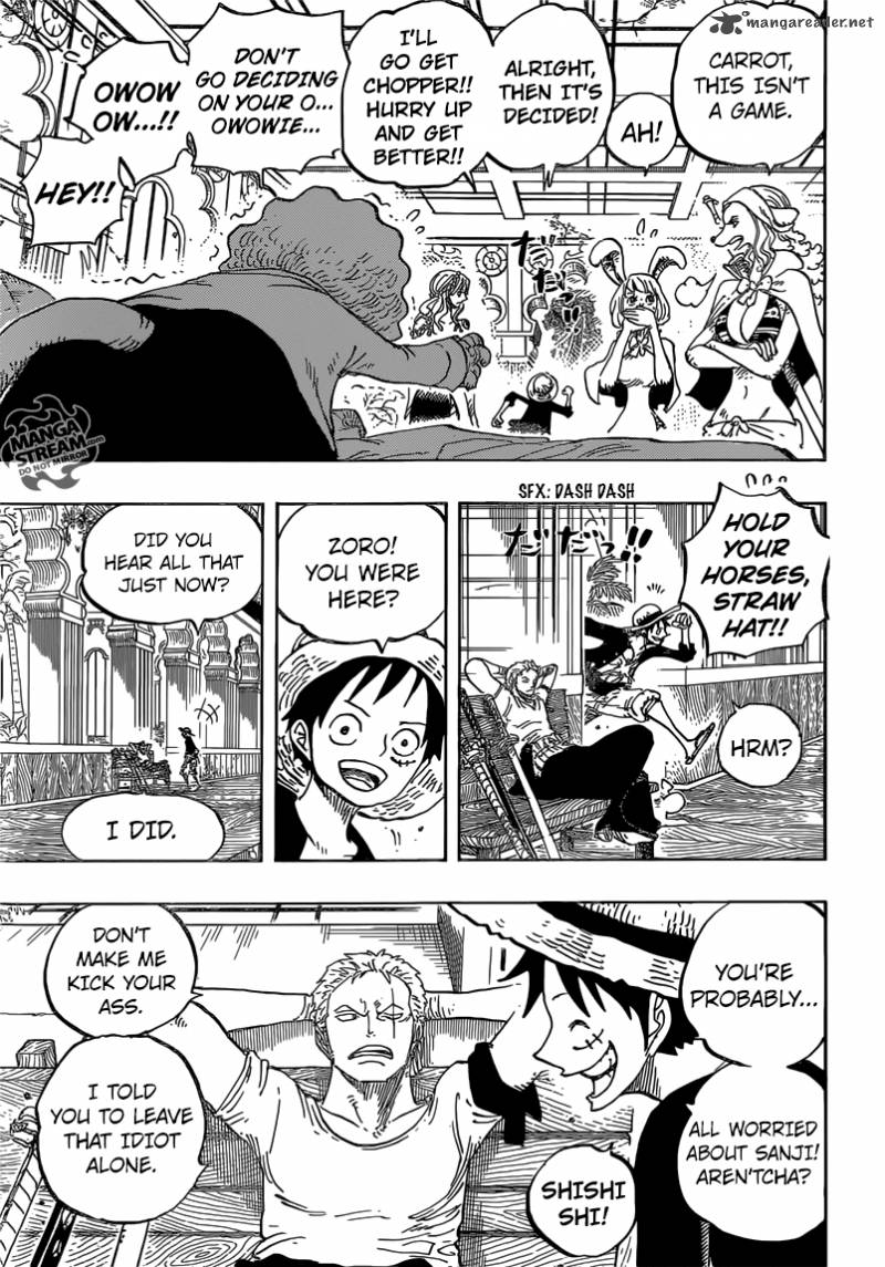 One Piece Manga Chapter 815 page 9 - Take Me with You!!