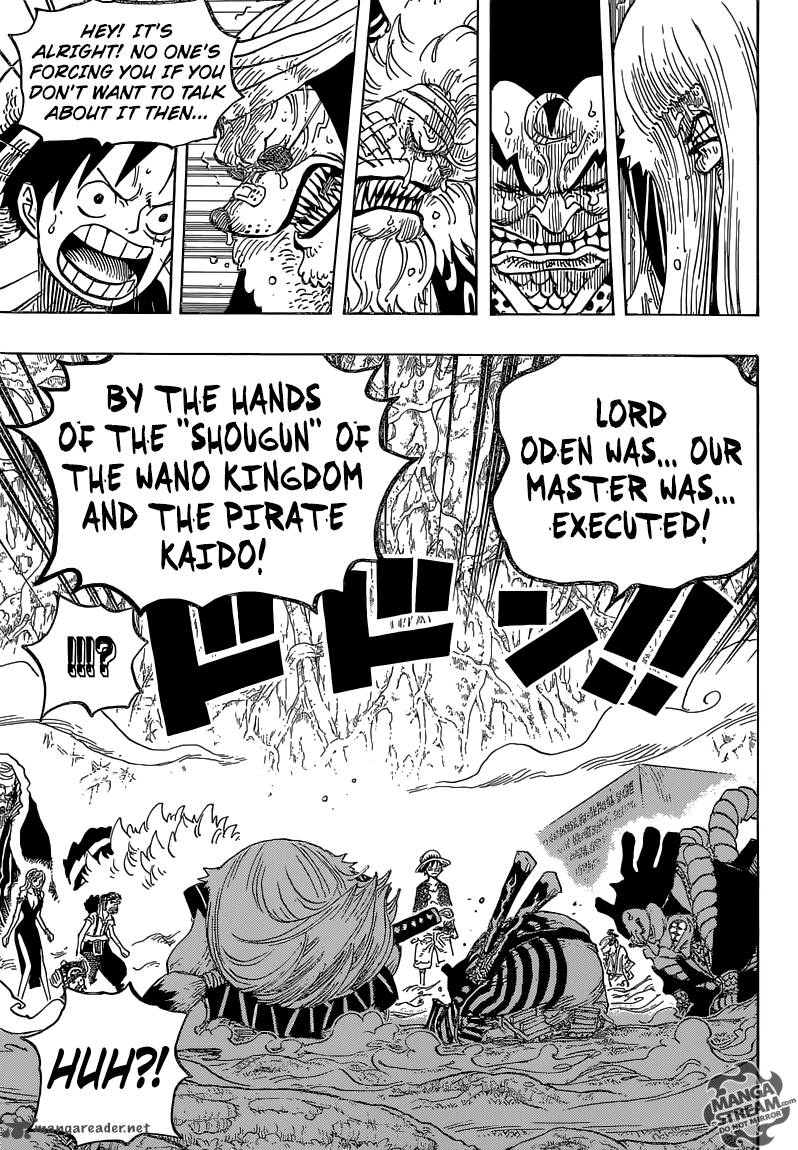 One Piece Manga Chapter 818 page 13 - Inside the Whale