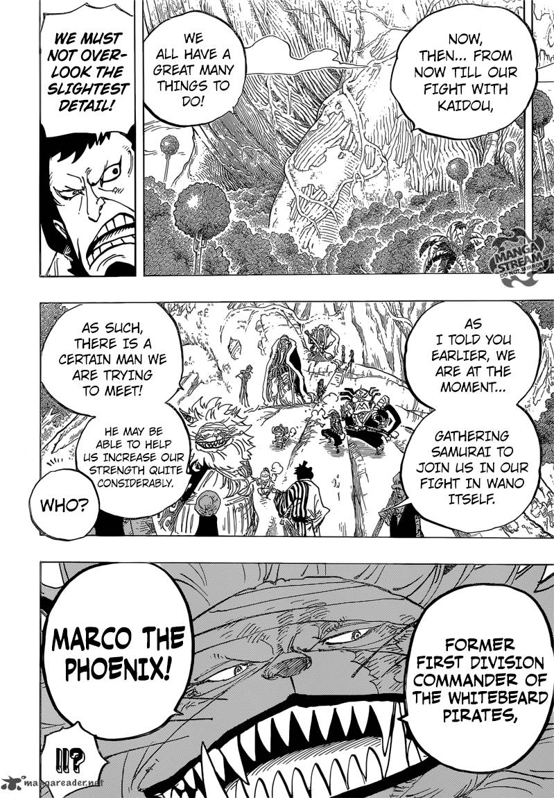 One Piece Manga Chapter 820 page 10 - Dog and Cat Have a History