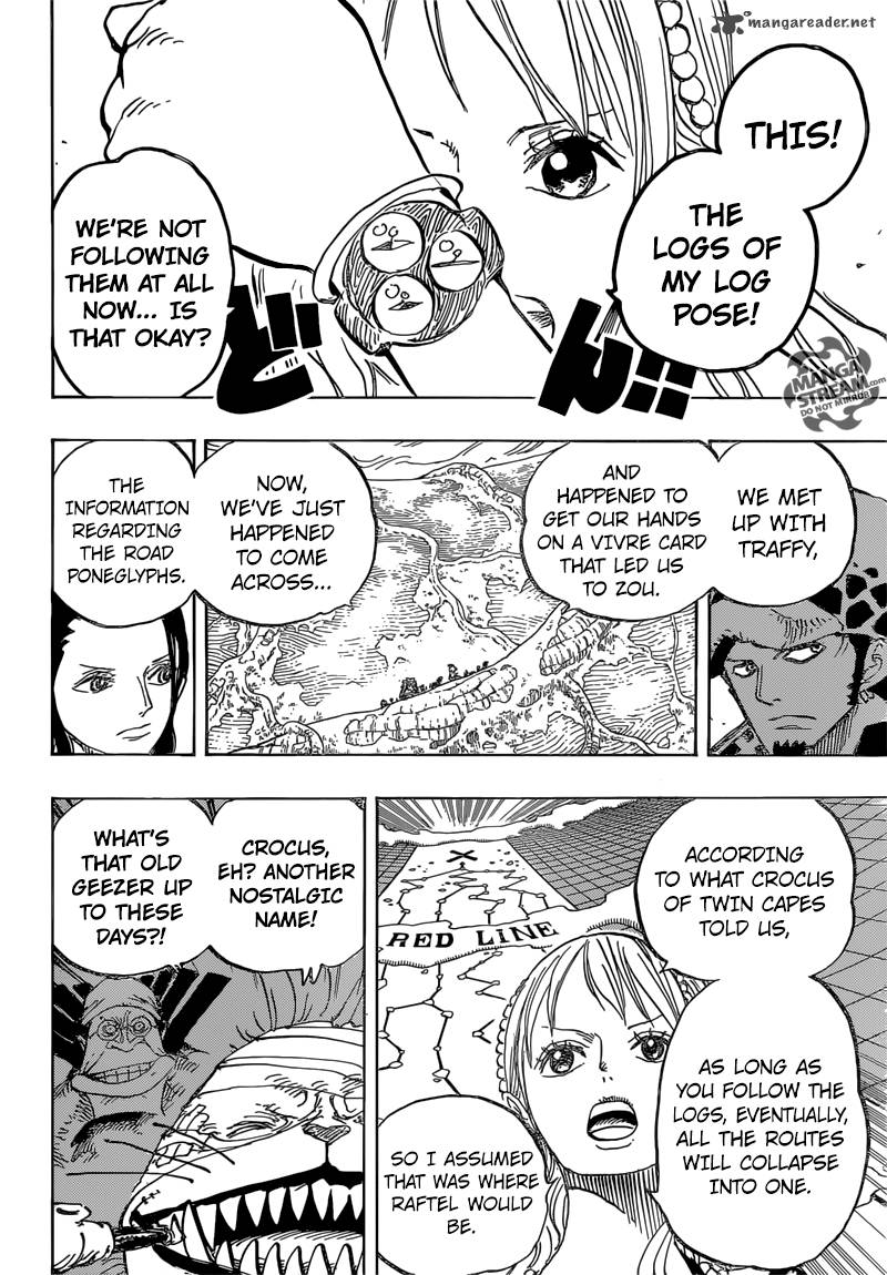 One Piece Manga Chapter 820 page 6 - Dog and Cat Have a History