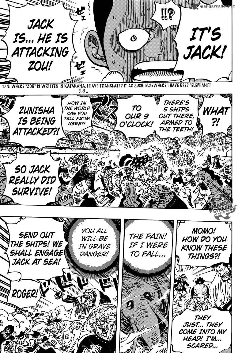 One Piece Manga Chapter 821 page 11 - Understood