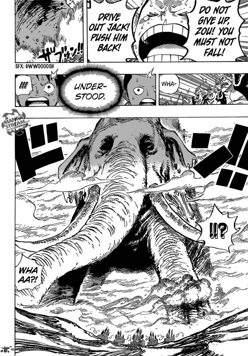 One Piece Manga Chapter 821 page 14 - Understood