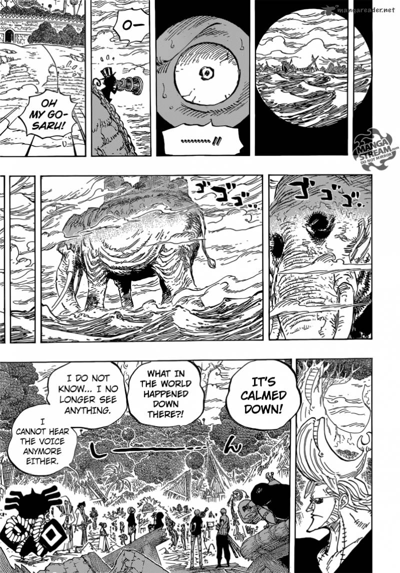 One Piece Manga Chapter 821 page 18 - Understood