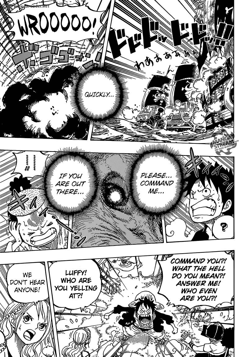 One Piece Manga Chapter 821 page 9 - Understood