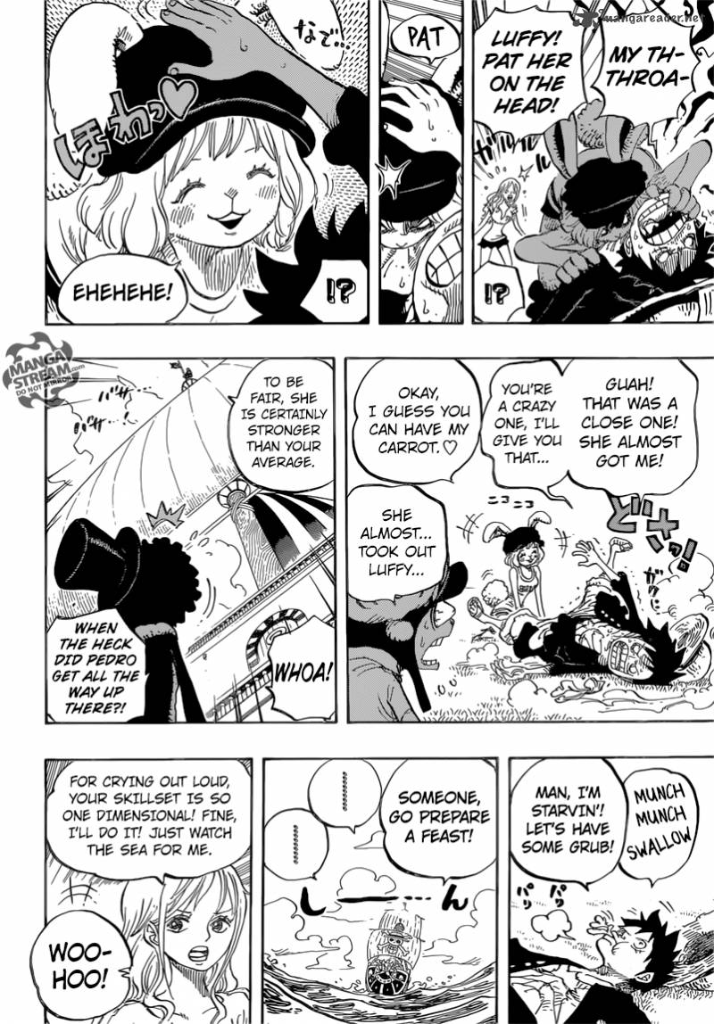 One Piece Manga Chapter 823 page 16 - The World is Restless
