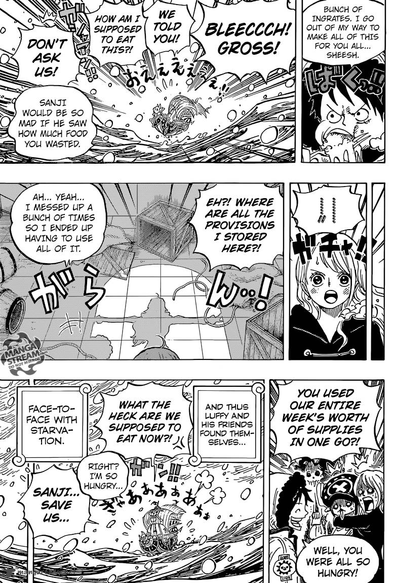 One Piece Manga Chapter 824 page 15 - Whim