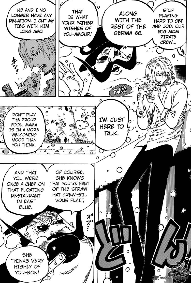 One Piece Manga Chapter 824 page 17 - Whim