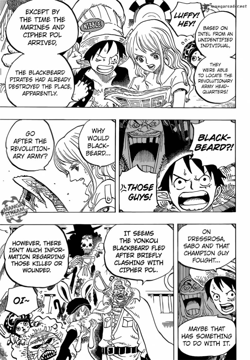 One Piece Manga Chapter 824 page 6 - Whim