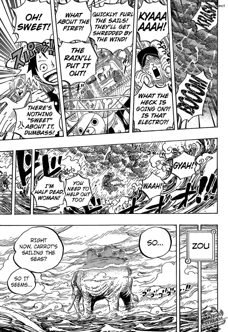 One Piece Manga Chapter 824 page 8 - Whim