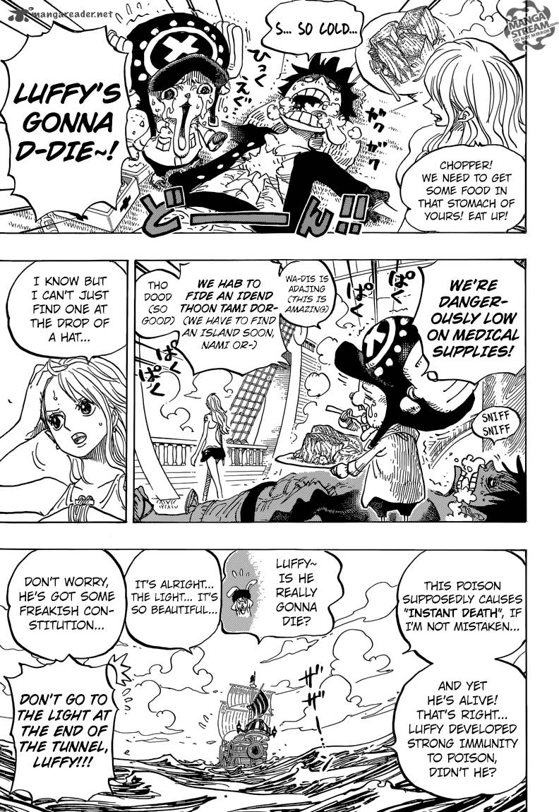 One Piece Manga Chapter 825 page 12 - The WENP's Comic Strip