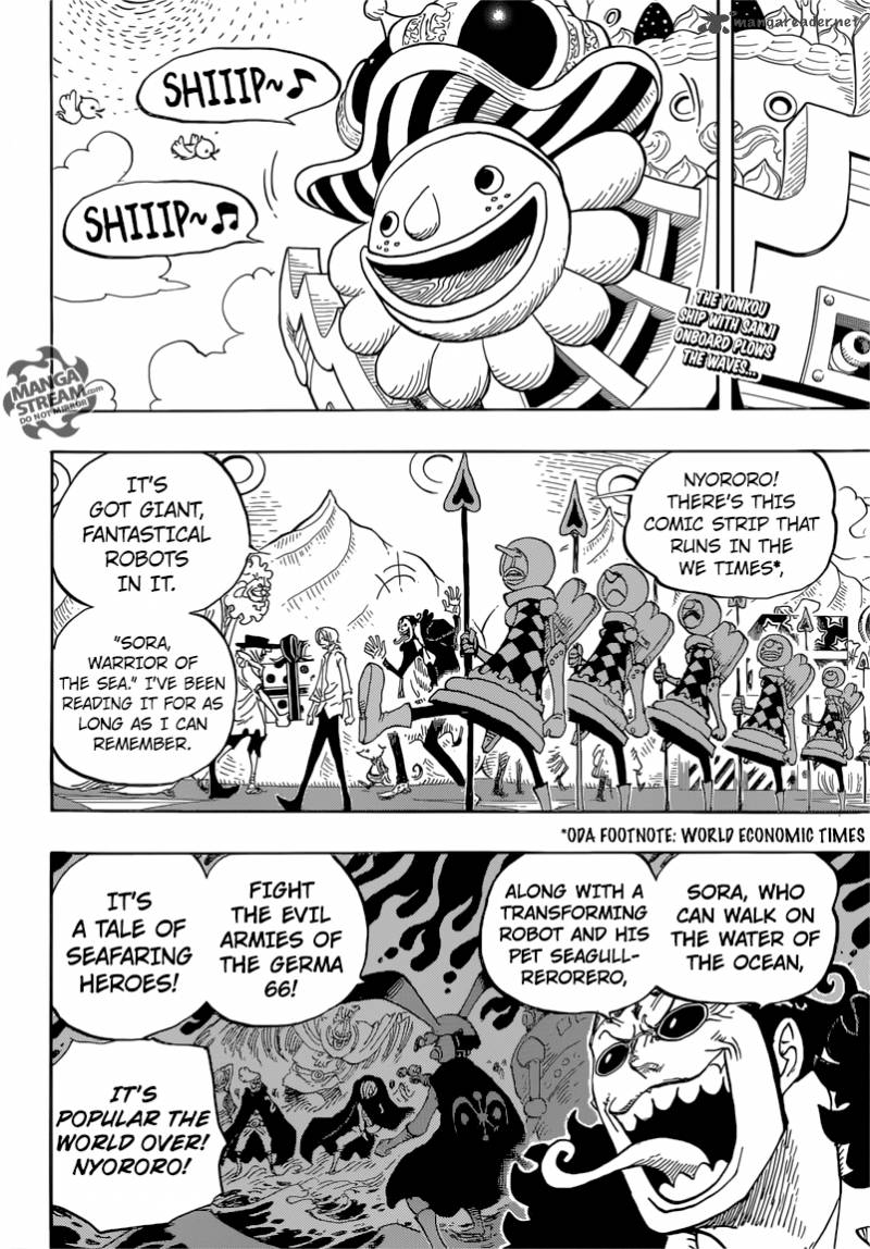 One Piece Manga Chapter 825 page 3 - The WENP's Comic Strip