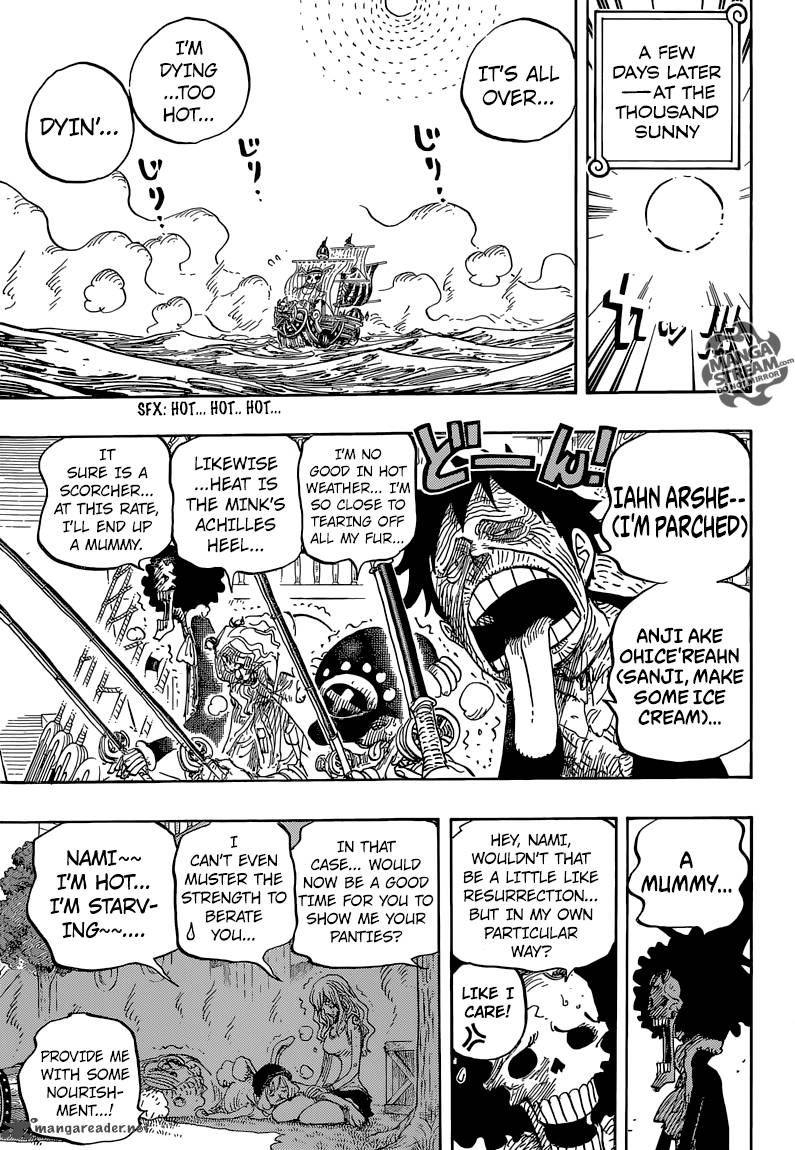 One Piece Manga Chapter 825 page 8 - The WENP's Comic Strip