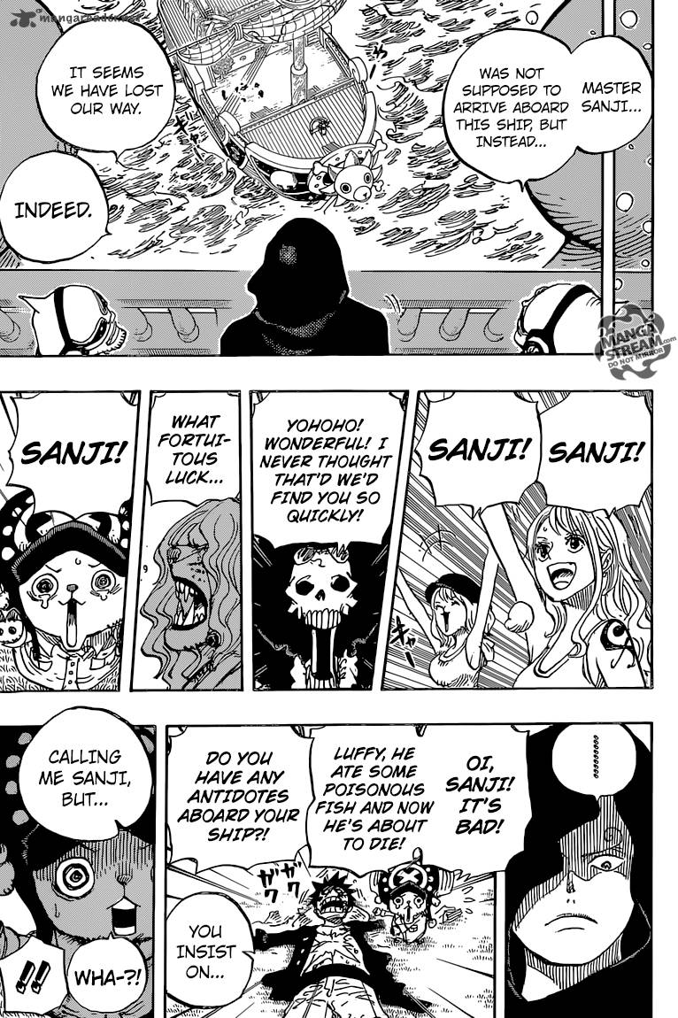 One Piece Manga Chapter 826 page 3 - 0 and 4