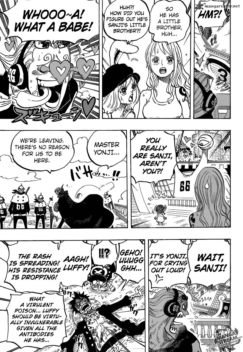 One Piece Manga Chapter 826 page 5 - 0 and 4